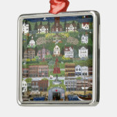 Historic Port Townsend, Washington Silbernes Ornament (Links)
