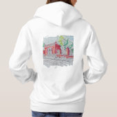 Historic Red Brick Entrance Hoodie (Rückseite)