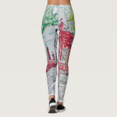 Historic Red Brick Entrance Leggings (Rückseite)