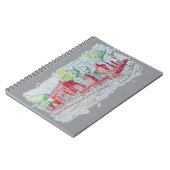 Historic Red Brick Entrance Notizblock (Linke Seite)