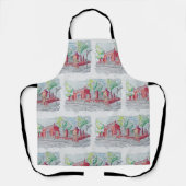 Historic Red Brick Entrance Schürze (Vorderseite)