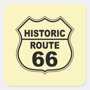 Historic Route 66 Aufkleber