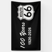 Historic Route 66 Centennial Banner (Vertikal)