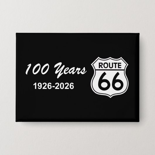 Historic Route 66 Centennial Button (Vorderseite)