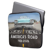 Historic Route 66 Centennial Laptopschutzhülle (Vorderseite Links)