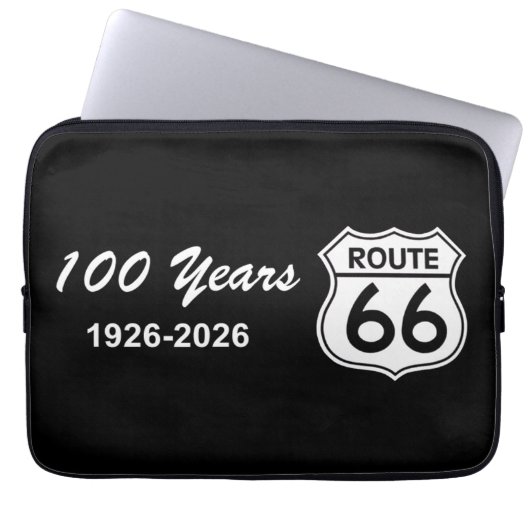 Historic Route 66 Centennial Laptopschutzhülle (Vorderseite)