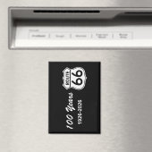 Historic Route 66 Centennial Magnet (In Situ (Geschirrspüler))