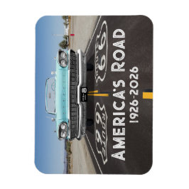 Historic Route 66 Centennial Magnet