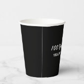 Historic Route 66 Centennial Pappbecher (Rechts)