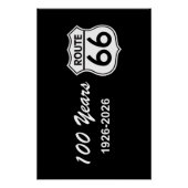 Historic Route 66 Centennial Poster (Vorderseite)