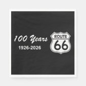 Historic Route 66 Centennial Serviette (Vorderseite)