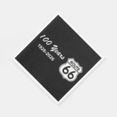 Historic Route 66 Centennial Serviette (Ecke)