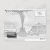 Historic Salida Postkarte (Rückseite)