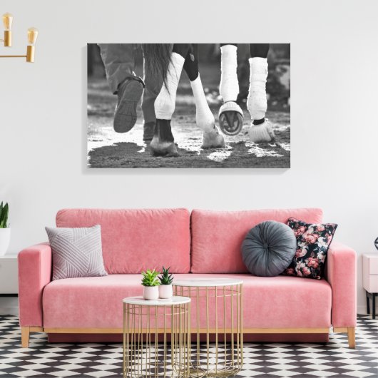 Historic Saratoga Race Course-Step Nicely Leinwanddruck (Insitu (Wohnzimmer))