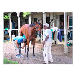 Historic Saratoga Racetrack Fotodruck