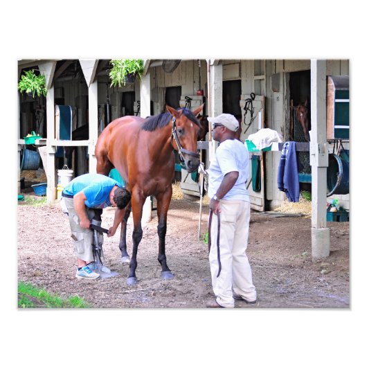 Historic Saratoga Racetrack Fotodruck (Vorne)