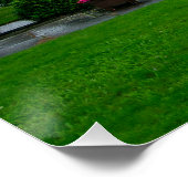 Historic St. Asaph Parish Church, North Wales Poster (Ecke)