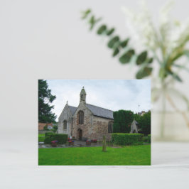 Historic St. Asaph Parish Church, North Wales Postkarte