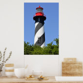 Historic St. Augustine, Florida Lighthouse Poster (Küche)