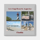 Historic St. Augustine, Florida Magnet (Vorne)