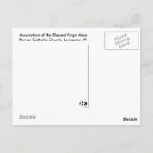 Historic St. Mary's Postcard Postkarte (Rückseite)