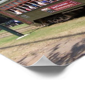 Historic Street Car Poster (Ecke)