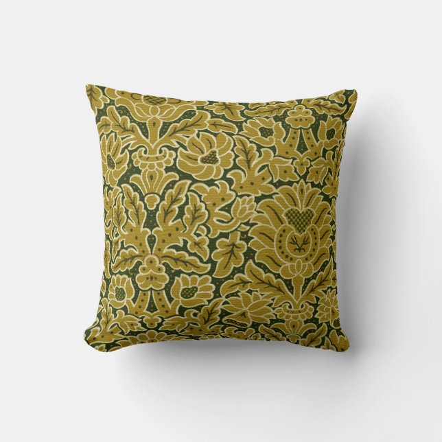 Historic Textile #3 @ Sunshine Dazzle Kissen (Vorderseite)