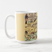 Historic Williamsburg Map Mug Kaffeetasse (Links)