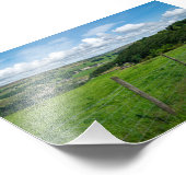 Historic Yorkshire Landscape Fotodruck (Ecke)