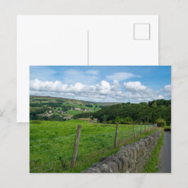 Historic Yorkshire Landscape Postkarte