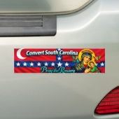 Historical Convert South Carolina Bumper Sticker Autoaufkleber (Auf Auto)
