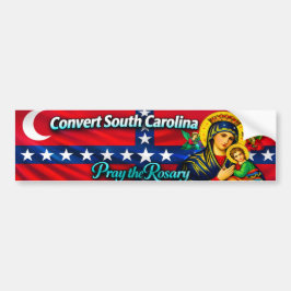 Historical Convert South Carolina Bumper Sticker Autoaufkleber