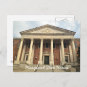 Historical Downtown Annapolis Maryland Postkarte (Vorne/Hinten)