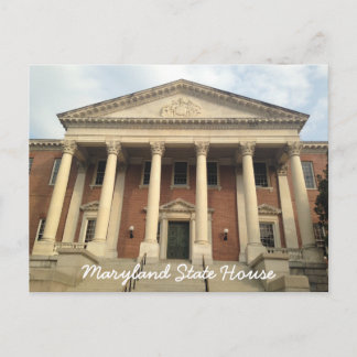 Historical Downtown Annapolis Maryland Postkarte