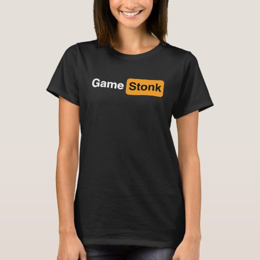 Historical Game Stonk Wallstreetbets T-Shirt (Vorderseite)