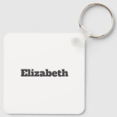 Historical Hawaii Plantation Town Honomu Nostalgic Schlüsselanhänger (Rückseite)