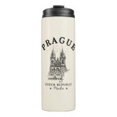 Historical Landscape of Prague, Czech Republic Thermosbecher (Vorderseite)