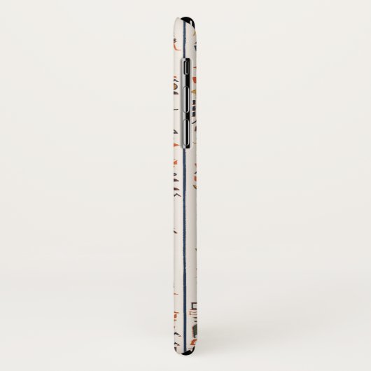 Historie alter Schriftzeichen Case-Mate iPhone Hülle (Hinten/Links)