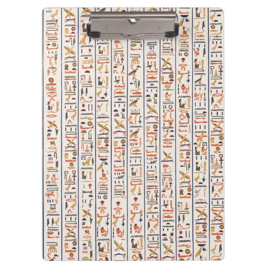 Historie alter Schriftzeichen Klemmbrett (Vorderseite)