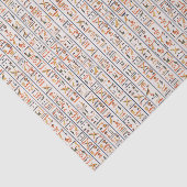 Historie alter Schriftzeichen Seidenpapier (Ausschnitt)