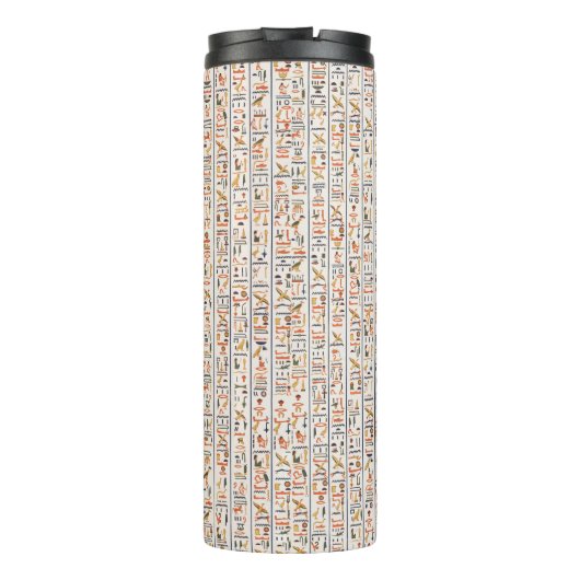 Historie alter Schriftzeichen Thermosbecher (Rückseite)