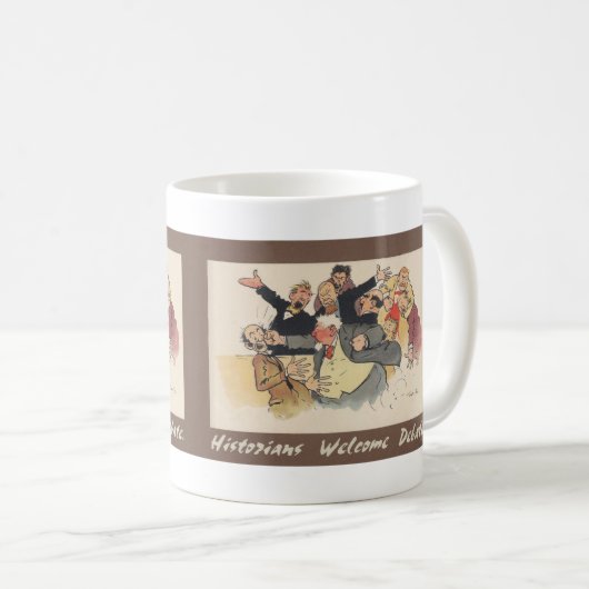 Historiker begrüßen Debatte Kaffeetasse (VorderseiteRechts)