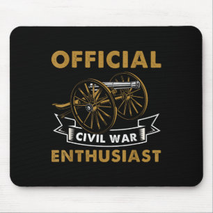 Historiker der Geschichte des zivilen Krieges Mousepad