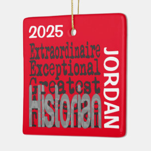 Historiker Extraordinär CUSTOM Keramikornament