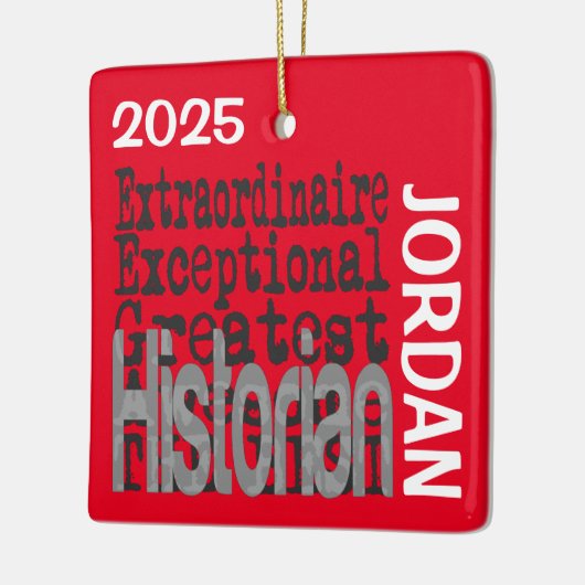 Historiker Extraordinär CUSTOM Keramikornament (Links)