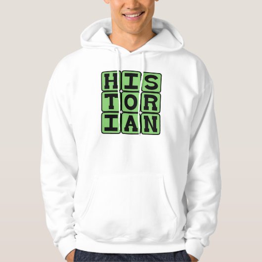 Historiker, Geschichtsbewahrer Hoodie (Vorderseite)