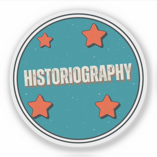 Historiographie Aufkleber (Vorderseite)