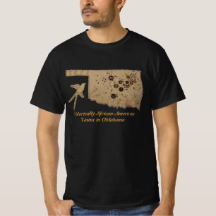 Historisch afroamerikanische Städte in Oklahoma T-Shirt