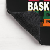 Historisch Black Uni University Basketball P Mousepad (Ecke)