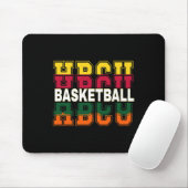 Historisch Black Uni University Basketball P Mousepad (Mit Mouse)